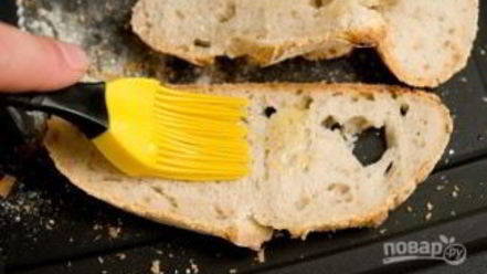 Рецепт брускетты с грушей, сыром и орехом