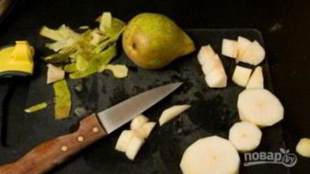 Рецепт брускетты с грушей, сыром и орехом