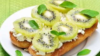 Рецепт Брускетты с киви