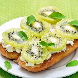 Рецепт Брускетты с киви