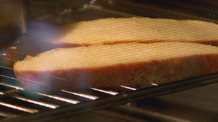 Рецепт брускетты с помидорами-гриль и артишоками