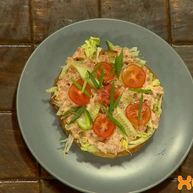 Рецепт Брускетты с семгой