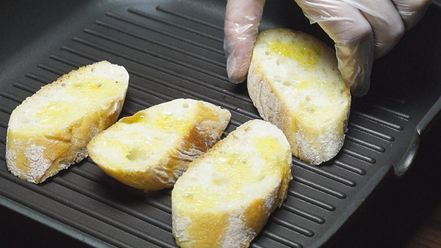 Рецепт брускетты с сыром