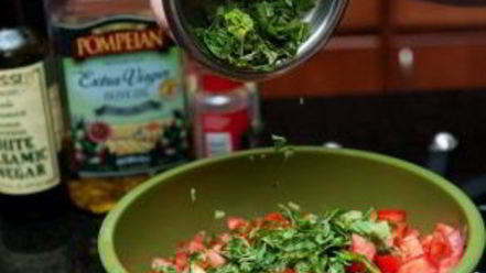 Рецепт брускетты с томатами