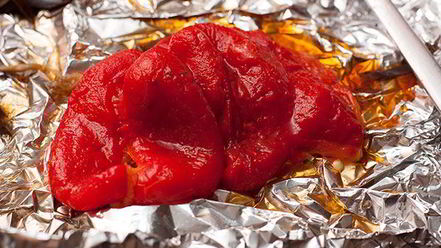 Рецепт брускетты с запеченным баклажаном