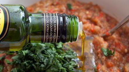 Рецепт брускетты с запеченным баклажаном