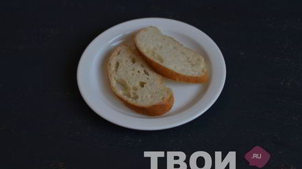 Рецепт брускетты с зеленым горошком