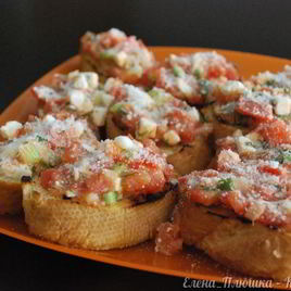 Рецепт Брускетт Итальяно