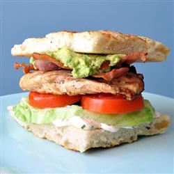 Рецепт Австралийского гамбургера с куриной грудкой