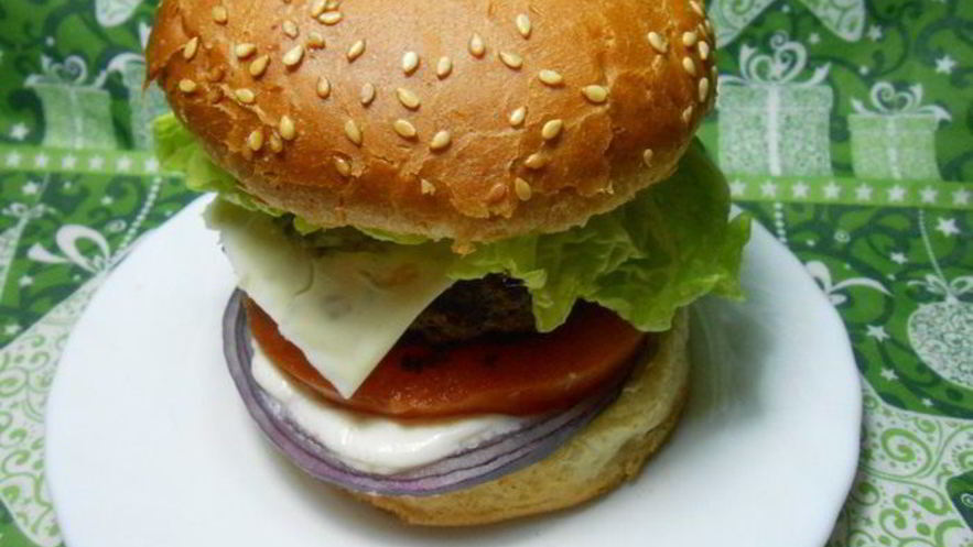 Рецепт большого чизгамбургера