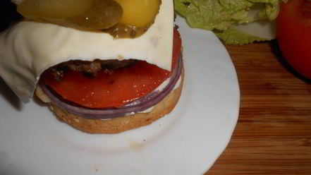 Рецепт большого чизгамбургера