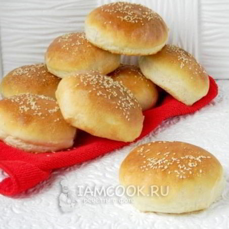 Рецепт Булочек для бургеров