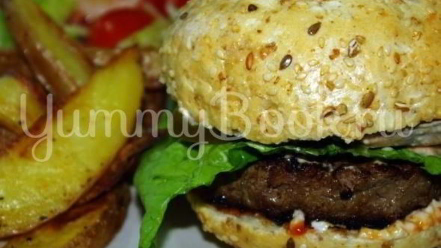 Рецепт бургера по-домашнему