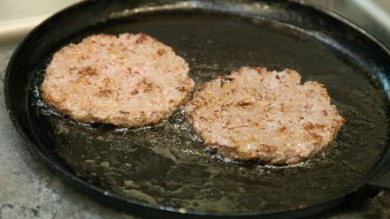 Рецепт бургера с двумя котлетами