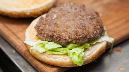 Рецепт бургера с двумя котлетами