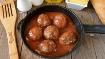 Рецепт бургера с фрикадельками