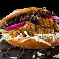 Рецепт Бургера с гуляшом