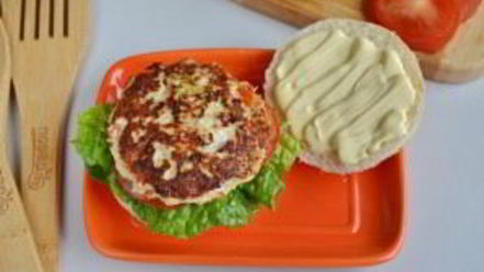Рецепт бургера с индейкой в азиатском стиле