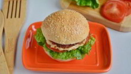 Рецепт бургера с индейкой в азиатском стиле