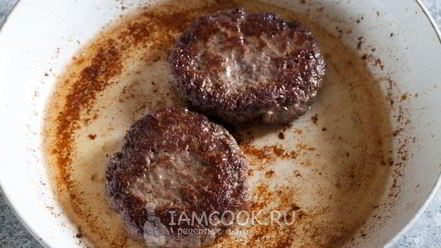 Рецепт бургера с картошкой