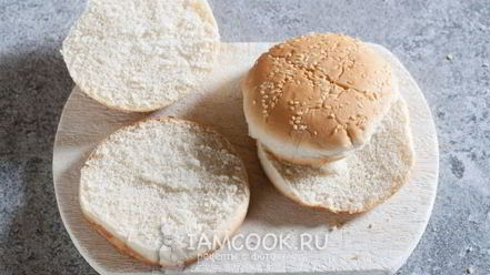 Рецепт бургера с картошкой