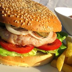 Рецепт Бургера с курицей