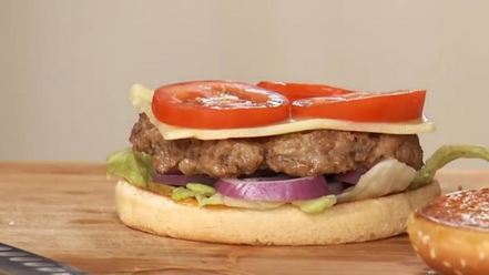 Рецепт бургера с цесаркой и медовым соусом