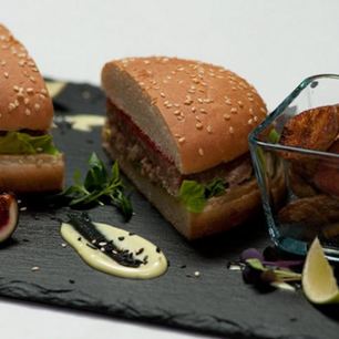 Рецепт Бургера с тунцом и васаби-майонезом