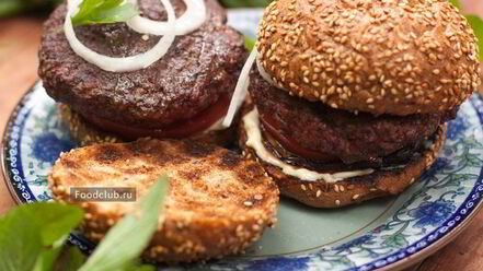 Рецепт бургеров на гриле