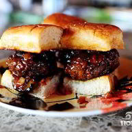 Рецепт Бургеров с мясом, виски и халапеньо