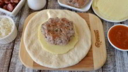 Рецепт бургеров в стиле пиццы