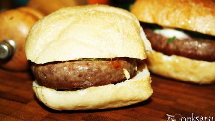 Рецепт домашних гамбургеров с русским акцентом