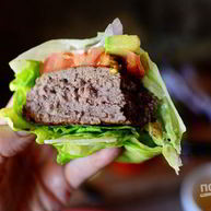 Рецепт Гамбургера на салатных листьях