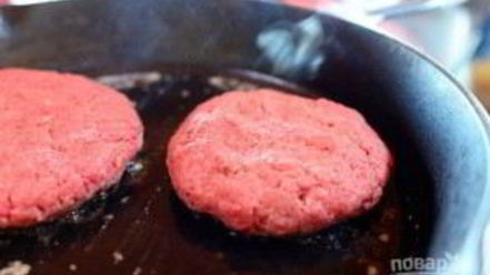 Рецепт гамбургера на салатных листьях