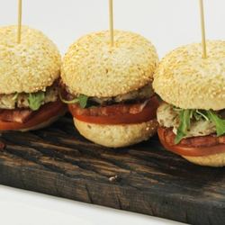 Рецепт Гамбургера с картофельной котлетой