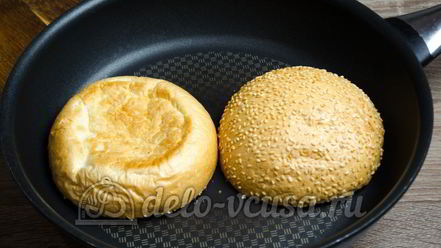 Рецепт гамбургера с курицей