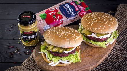 Рецепт гамбургера с пикантной заправкой