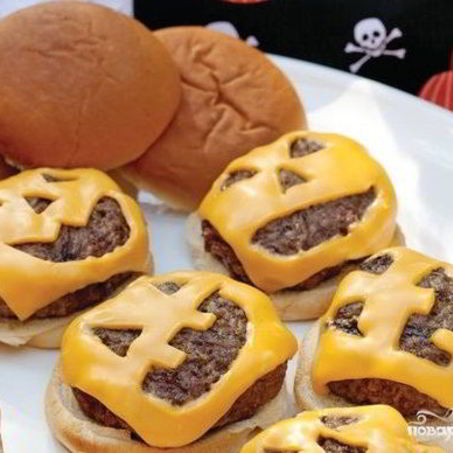 Рецепт Гамбургеров на Хэллоуин
