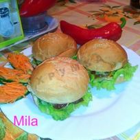 Рецепт Гамбургеров с корейской морковкой