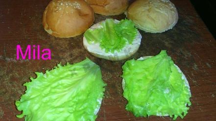 Рецепт гамбургеров с корейской морковкой