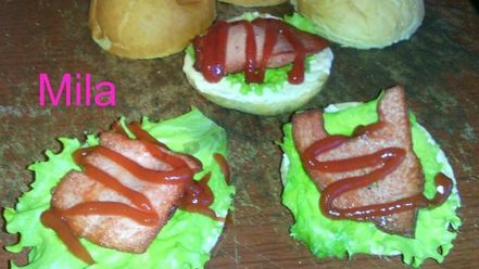 Рецепт гамбургеров с корейской морковкой