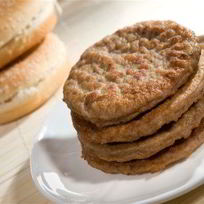 Гамбургеры с курицей и яблоком