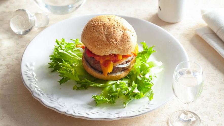 Рецепт гамбургеров с лечо