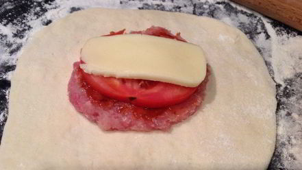 Рецепт хачапури-бургера