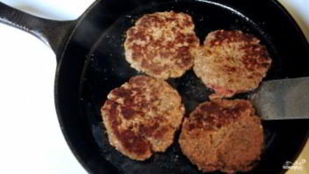 Рецепт котлет для гамбургеров