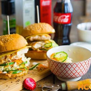 Рецепт Куриного гамбургера