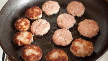 Рецепт мини-гамбургеров