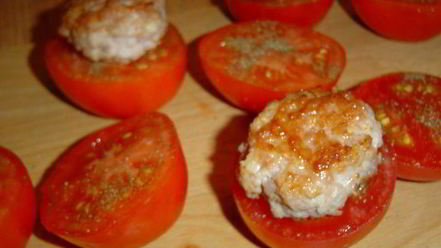 Рецепт помидорного гамбургера