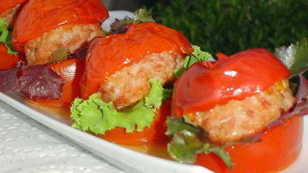 Рецепт помидорного гамбургера