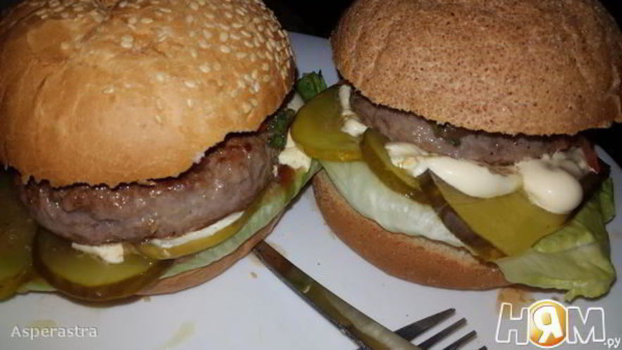 Рецепт простого бургера
